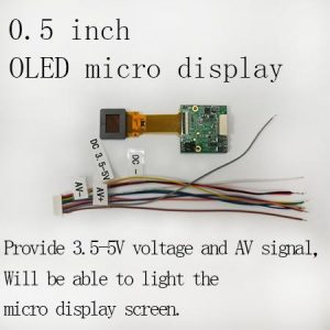 full-color wearable micro display 0.5inch high resolution oled display screenfull-color wearable micro display 0.5inch high resolution oled