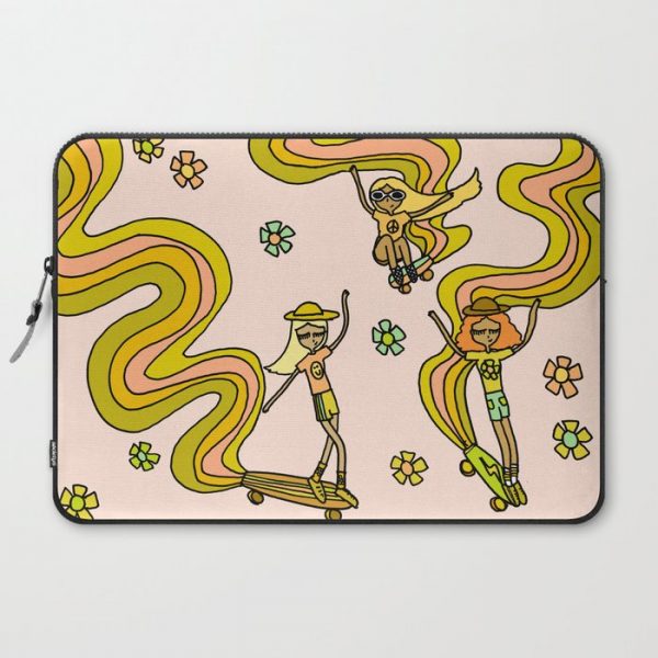 girl gang // dogtown and z girls // skateboard girl power by surfy birdy Computer Cover by surfy birdy - Laptop Sleeve - 15"