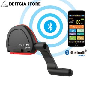 giyo new bluetooth bicycle computer wireless gps speedometer cadence sensor fitness 4.0/ios/android cycling riding bike computer