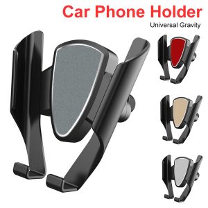 gravity car phone holder for 4.0 inch-6.0 inch phone air vent outlet car mount universal stand