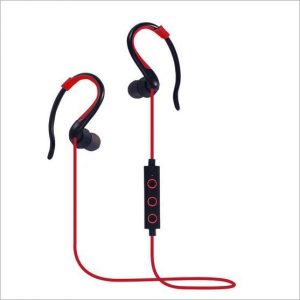 hanging sport earphone bluetooth 4.1 bilateral stereo headphone fashion wired headsets studio music earphone with mic retail box