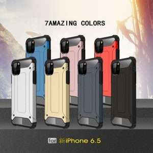 hard ironclad double full body protection shockproof comfortable feel mobile phone shell for iphone 11 pro max 6.5