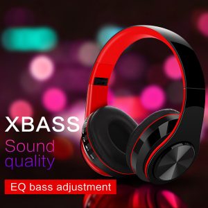 headphones tws hifi stereo subwoofer earphones bluetooth foldable headset music gaming headset support sd card with mic 2pcs delivery