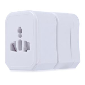 hht932 mini international power charger travel adapter storage box