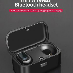 hifi bluetooth 5.0 stereo wireless headset ipx5 waterproof sport headphone in-ear earphones earbuds tws noise cancelling with charging case