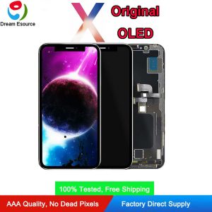 high qaulity oled screen for iphone x original fog complete perfect touch and display color & dhl shipping