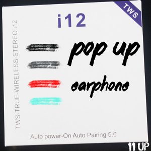 i12 tws wireless bluetooth earphones support pop up colorful earbuds headset music headphones for iphone x android samsung