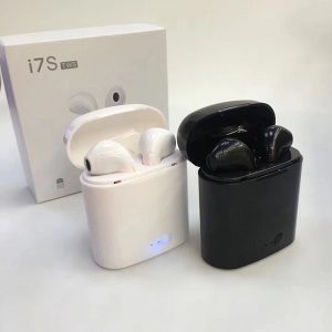 i7s i7 mini bluetooth headphone mini twins wireless earbuds earphone with mini charger box for iphone 7s samsung s9 with retail box