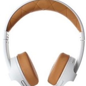 iFrogz IFIMPH-WT0 Impulse Full Bluetooth Headphone with Mic - White, Brown