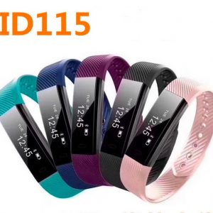 id115 f0 smart bracelets fitness tracker step counter activity monitor band alarm clock vibration heart rate monitoring wristband for phone