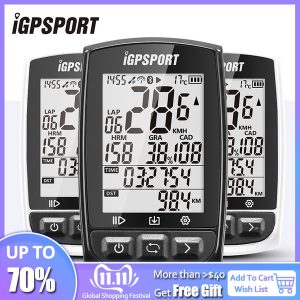 igpsport gps cycling bike bicycle sport computer waterproof ipx7 ant+ wireless speedometer bicycle digital satch accessories