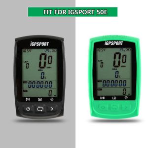 igpsport replacement soft silicone bike computer accessory silicone protective case for igs50e