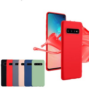 imitated liquid silicone tpu case slim 360 full cover for samsung galaxy s10 s10e s10 plus a10 a20 a30 a40 a50 a70 m10 m20 m30 100pcs