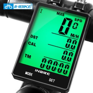 inbike 2.8 inch large screen bicycle computer wireless bike computer rainproof speedometer odometer cycling measurable satch