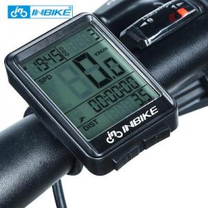 inbike bicycle english code table wireless riding equipment speed mountain road bike accessories odometer