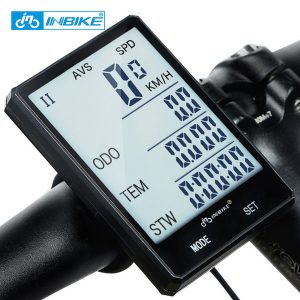 inbike waterproof satch 2.8'' large screen bicycle computer velocimetro bike ciclocomputador speedometer wireless wired