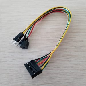 integration host speaker / reset & power switch / hdd led jumper line flat cable replace q-connector for mainboard pc diy