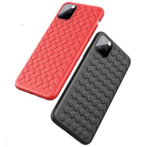 iphone 11 pro max phone cases tpu weaving cover iphone x xr xs max 6 6s plus 7/8 back cover for apple