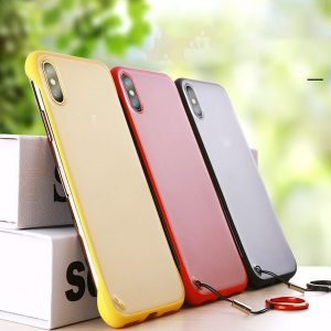 iphone case for iphone 6 6s 8 plus xr max cover case ultra thin slim matte transparent back cover case