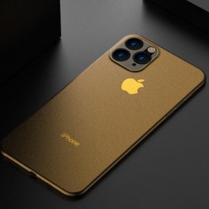 iphone11 mobile phone shell 0.3mm ultra-thin matte 11pro max all-inclusive translucent hard shell luxury airpods case