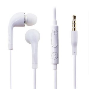 j5 in-ear earphone handsheadphones headset with volume control and mic for samsung galaxy s5 s4 i9500 s3 i9300 note2 note3 n9000