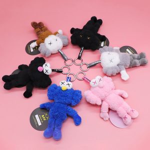 kaws plush keychain toys 15cm kaws stuffed plush keychain 6 models doll toy gifts for kids girls