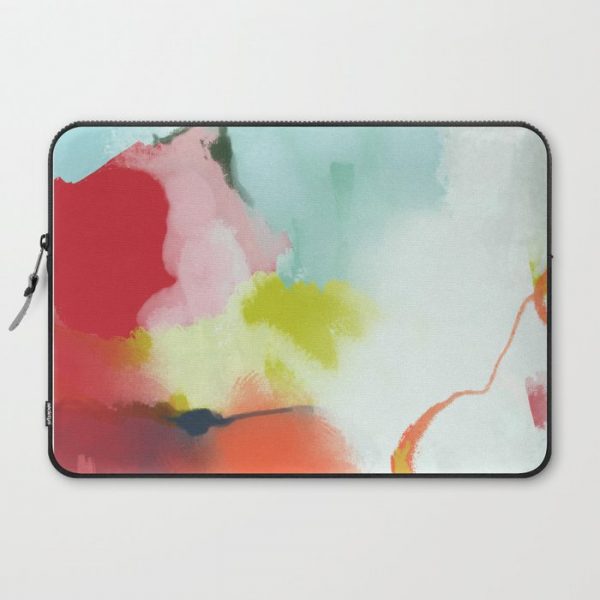 landscape in spring Computer Cover by lalunetricotee - Laptop Sleeve - 15"