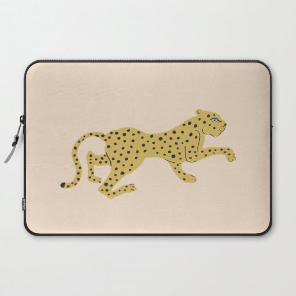 le guepard Computer Cover by Megan Galante - Laptop Sleeve - 15"