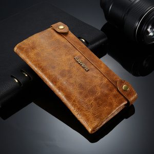 leather cellphone case wallet mobile phone bag multifunctional 5.5 inch phone cover