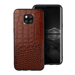 leather phone case for huawei mate 20 pro mate 20 lite crocodile phone case for huawei mate 20x