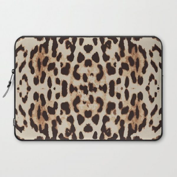 leopard print Computer Cover by Huntleigh - Laptop Sleeve - 15"