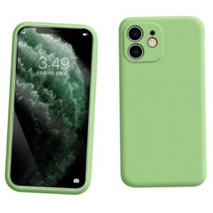 liquid silicone soft tpu rubber candy color shockproof camera protection case cover for iphone 11 pro max