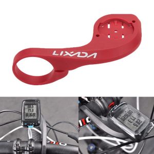 lixada bicycle computer handlebar mount for garmin edge 200 500 800 quickview mount 31.8mm cycling computer holder support