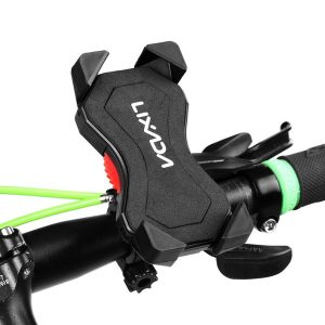 lixada bike phone holder 360 rotatable phone mount adjustable cycling cradle clamp rack bicycle accessary