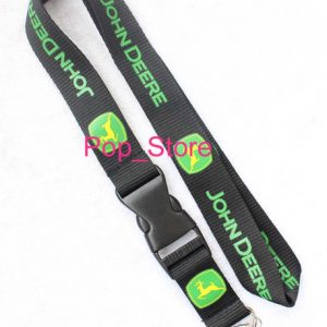 lot wholesale & retail john deere black neck lanyard badge lanyards holder mobile neck straps keychain