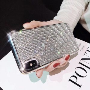 luxury diamond phone case for iphone xs max xr case for iphone 8 7 6 6s plus x bling glitter diamond