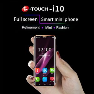 luxury k-touch i10 super mini 4g mobile phone face id mtk6737 quad core 3.46inch curved screen smartphone 3gb 64gb android 8.1 cell phone