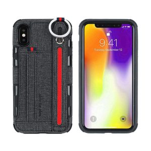 luxury leather goddess wrist strap bracket case for iphone x xs xr 6 7 8plus phone cases for samsung s10 huawei p30