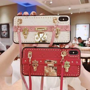 luxury style iphone case fit for iphone xr xsmax xs 7/8 plus 7/8 6/6sp fashion case with designerkickstand handbag cell phone case wholesale