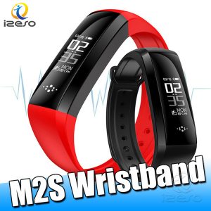 m2s smart band fitness tracker calorie counter sports bracelet health monitor wristband w/24h continuous heart rate sleep monitor waterproof