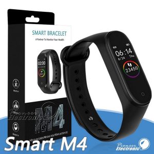 m4 smart wristband bracelet fitness tracker watch sport heart rate blood pressure smartwatch 0.96 inch band mi 4 for android