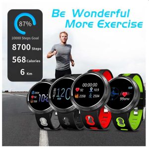 m58 smart bracelet fitness tracker smart watch heart rate watch with smart waterproof wristband for ios android mobile phone