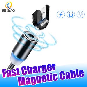 magnetic micro fast charger android usb quick chargers 1m magnet cord high speed charging for lg htc huawei phone in opp bag izeso