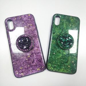 marble sequins mobile phone case cell phone protect case back cover for iphone 6/6s plus 7/8 plus x xr xs max 50pcs