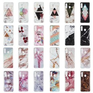 marble soft tpu imd case for samsung a60 a50 a20e for huawei y5 2019 natural granite stone rock luxury fashion gel mobile phone skin cover