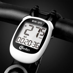 meilan waterproof cycling computer positioning bike odometer with lcd display bike accessories for bicycle