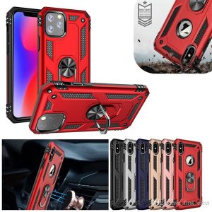 metal ring holder hybrid shockproof case for iphone 11 pro max 11 pro xs max xr 6 7 8 plus samsung note 10 s20 plus s20 s10 a20 a30 a50 a70