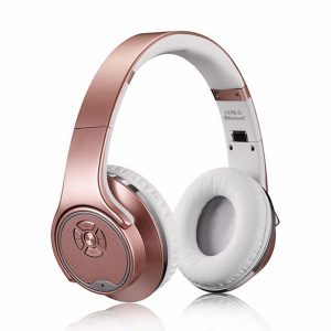 mh1 bluetooth wireless headphone external sound headset stereo headset speaker 2 in 1 nfc tf card 5pcs