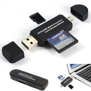 micro usb otg to usb 2.0 adapter sd card reader for android phone tablet pc us