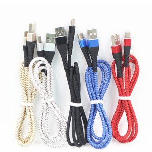 micro/type c usb cable 1m 2m 3m fast charge usb data cable for samsung s10 s9note9 xiaomi 4x lg tablet android mobile phone usb charging